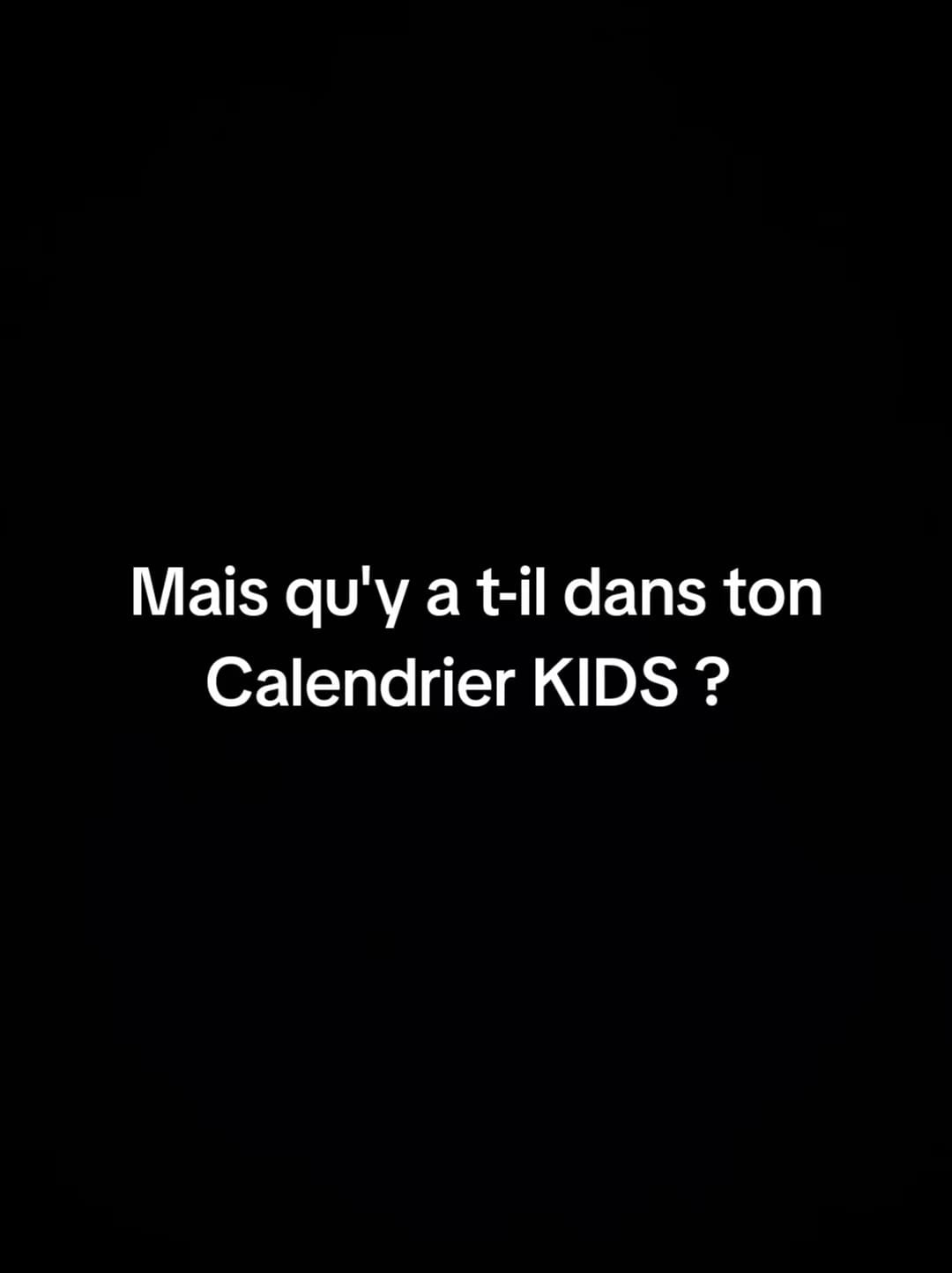 My Christmas Calendar - KIDS